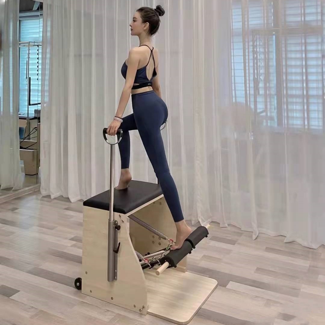 Pilates Chair Wunda - เครื่องพิลาทิส รีฟอร์มเมอร์ ราคาโรงงาน เก้าอี้โยคะพิลาทิสแบบคอมโบพร้อมสปริง เก้าอี้วันดา เก้าอี้พิลาทิส
