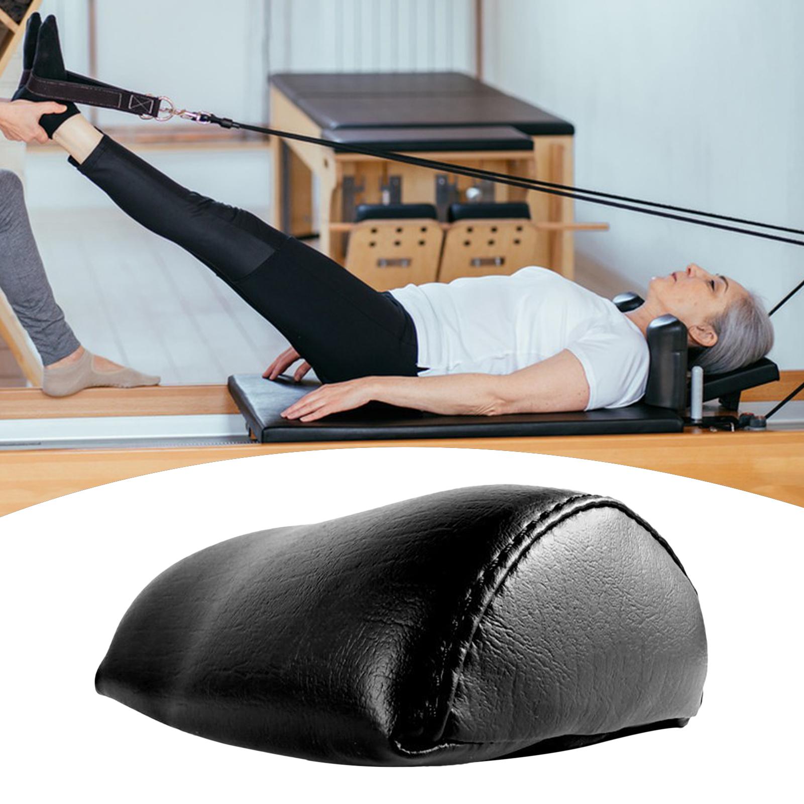 Mat Pilates Yoga - หมอนรองศีรษะเพื่อสุขภาพสำหรับพิลาทิส, เบาะรองออกกำลังกายสำหรับเสื่อโยคะ, ที่พักศีรษะแบบสบายสำหรับยิมที่บ้านหรือหอพัก