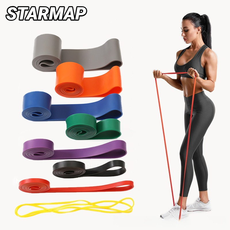 Pilates Yoga Board - สายรัดออกกำลังกายแบบต้านทาน สำหรับผู้ชายและผู้หญิง ใช้สำหรับออกกำลังกายที่บ้าน ยืดกล้ามเนื้อ เสริมสร้างความแข็งแรง อุปกรณ์ออกกำลังกาย