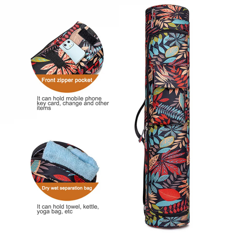 กระเป๋าโยคะพิมพ์ลายใหม่ กระเป๋ - Mat Pilates Yoga บทวิจารณ์และราคา