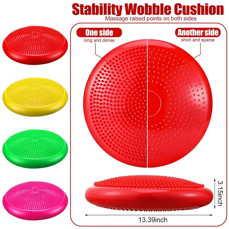 13.5in/34 ซม.พอง Wobble Cushio - Exercise Disc Inflatable บทวิจารณ์และราคา