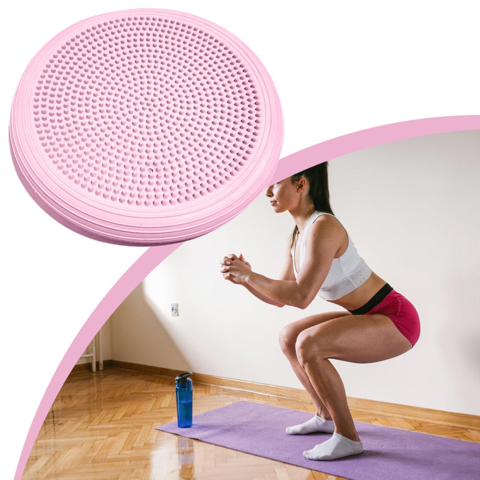 เบาะนวดแบบเป่าลมทรงกลมกันลื่น  - Exercise Disc Inflatable บทวิจารณ์และราคา