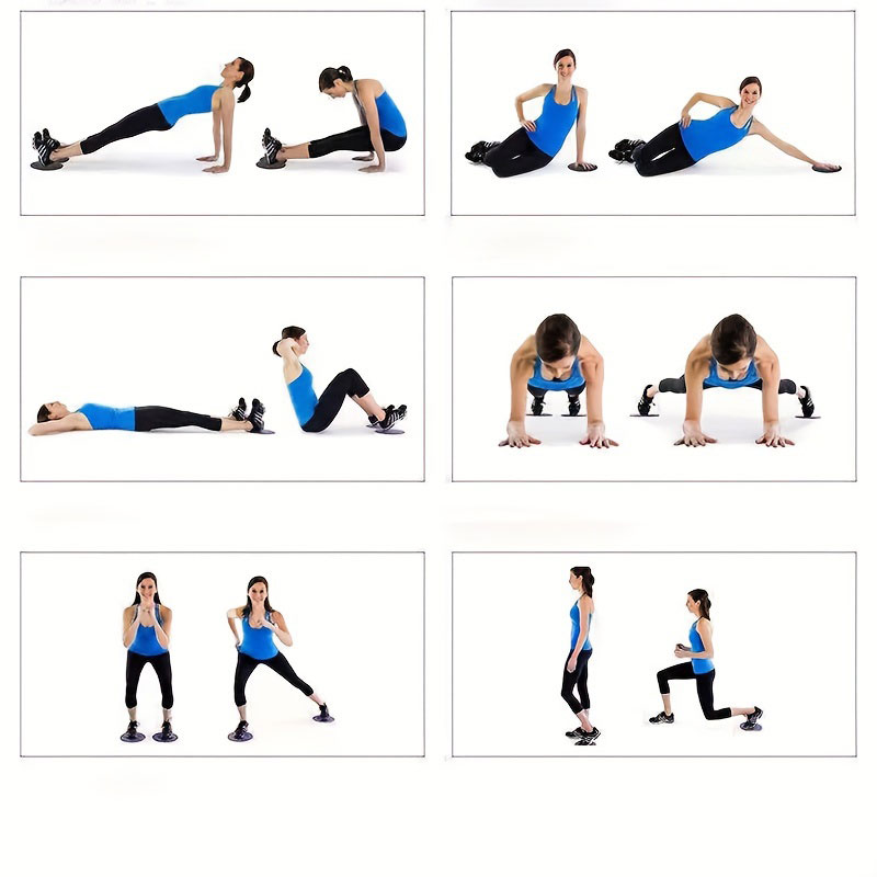 แผ่นสไลด์พิลาทิส 2 ชิ้น สำหรับ - Pilates Yoga Board บทวิจารณ์และราคา
